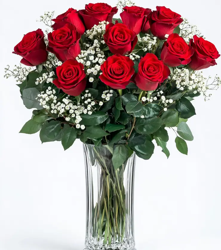 One Dozen Red Roses