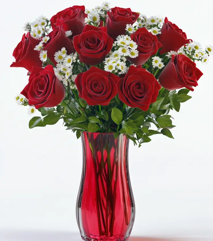 Velvety Red Roses