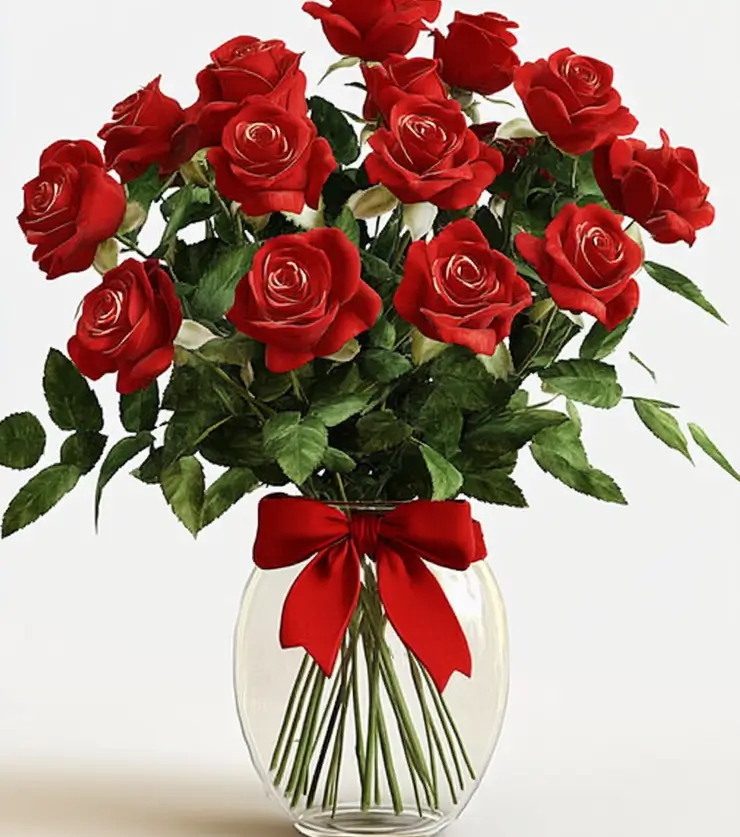 One Dozen Red Roses