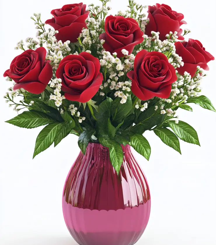 Richly Colored Roses