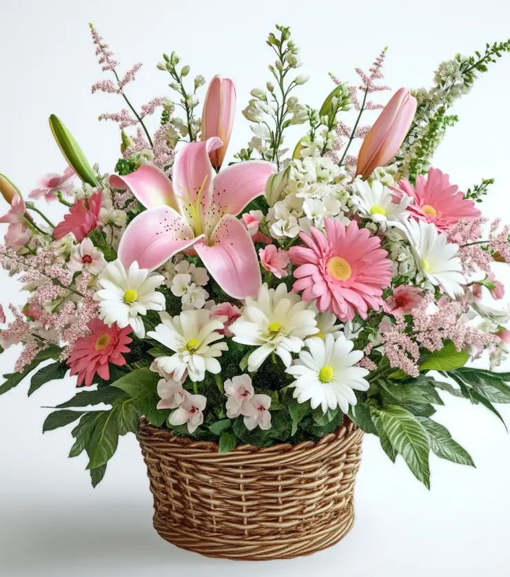Charm Flower Basket