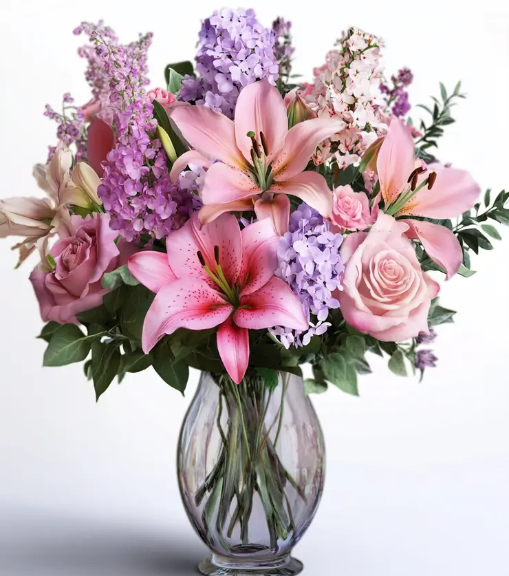 Delightful Pink Flower Arrangement